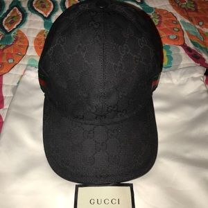 Designer canvas baseball hat